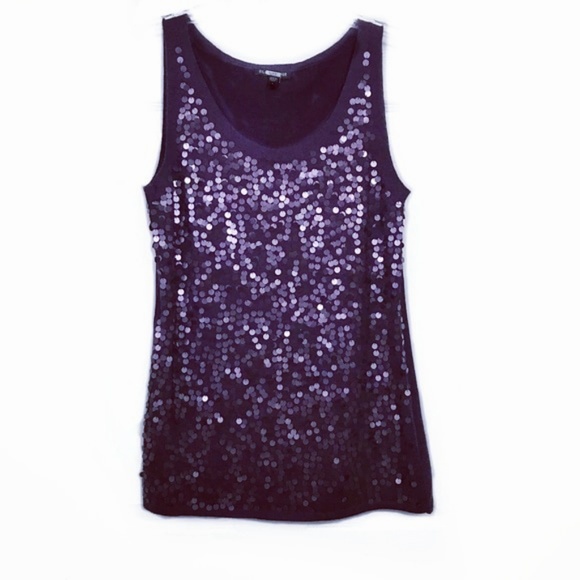 eileen fisher sequin top